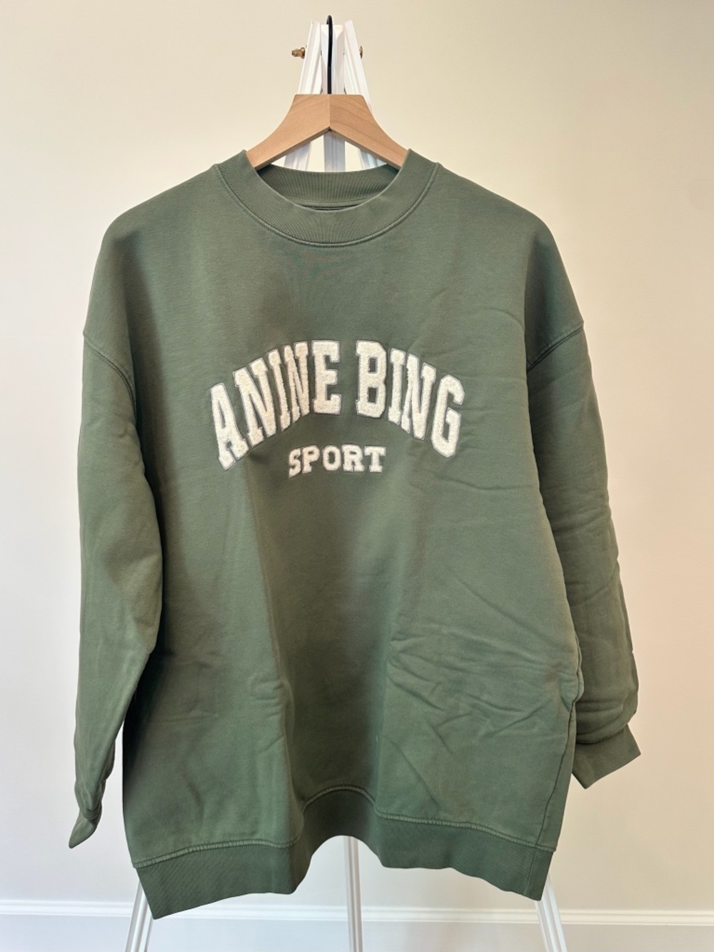 Olive Green Anine Bing Sport Tyler Sweatshirt